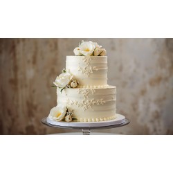 2-stöckige Hochzeitstorte,...