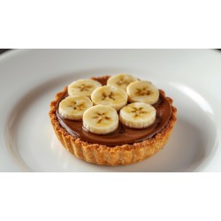 Schoko-Banane-Tartelette