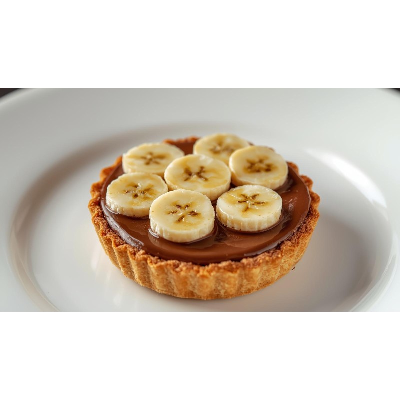 Schoko-Banane-Tartelette