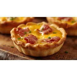 Käse-Schinken-Tartelette