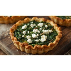 Spinat-Feta-Tartelette