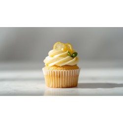 veganer Zitronen-Cupcake
