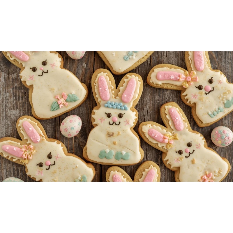 Osterhasen-Plätzchen