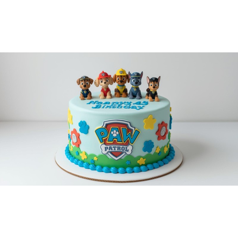 Paw Patrol Geburtstagskuchen